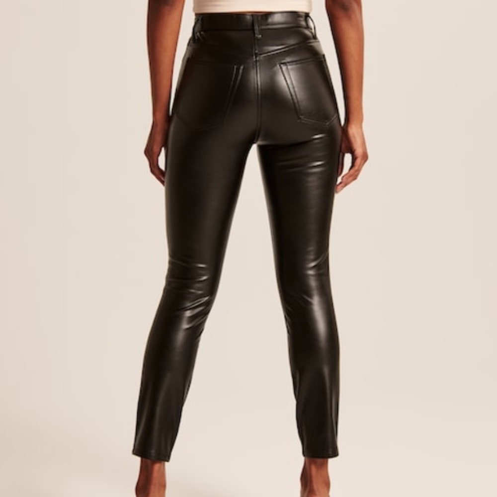 Leather Skinny High Rise - Picture 3 of 7